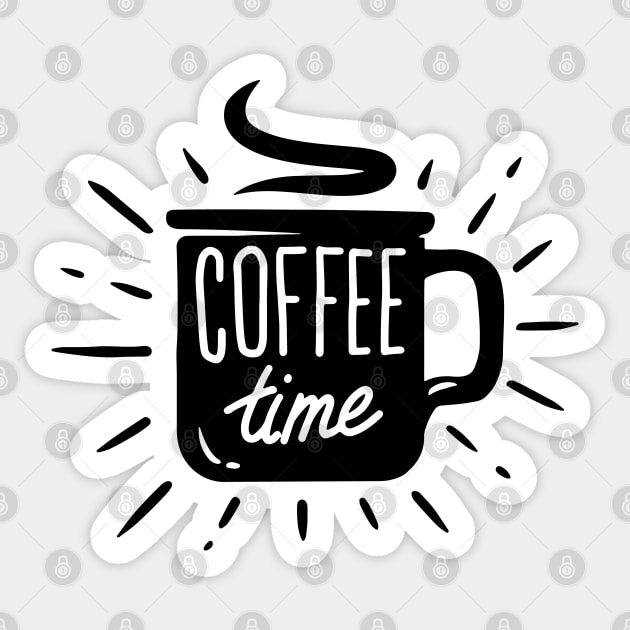 Coffee Time Sticker by Dosunets